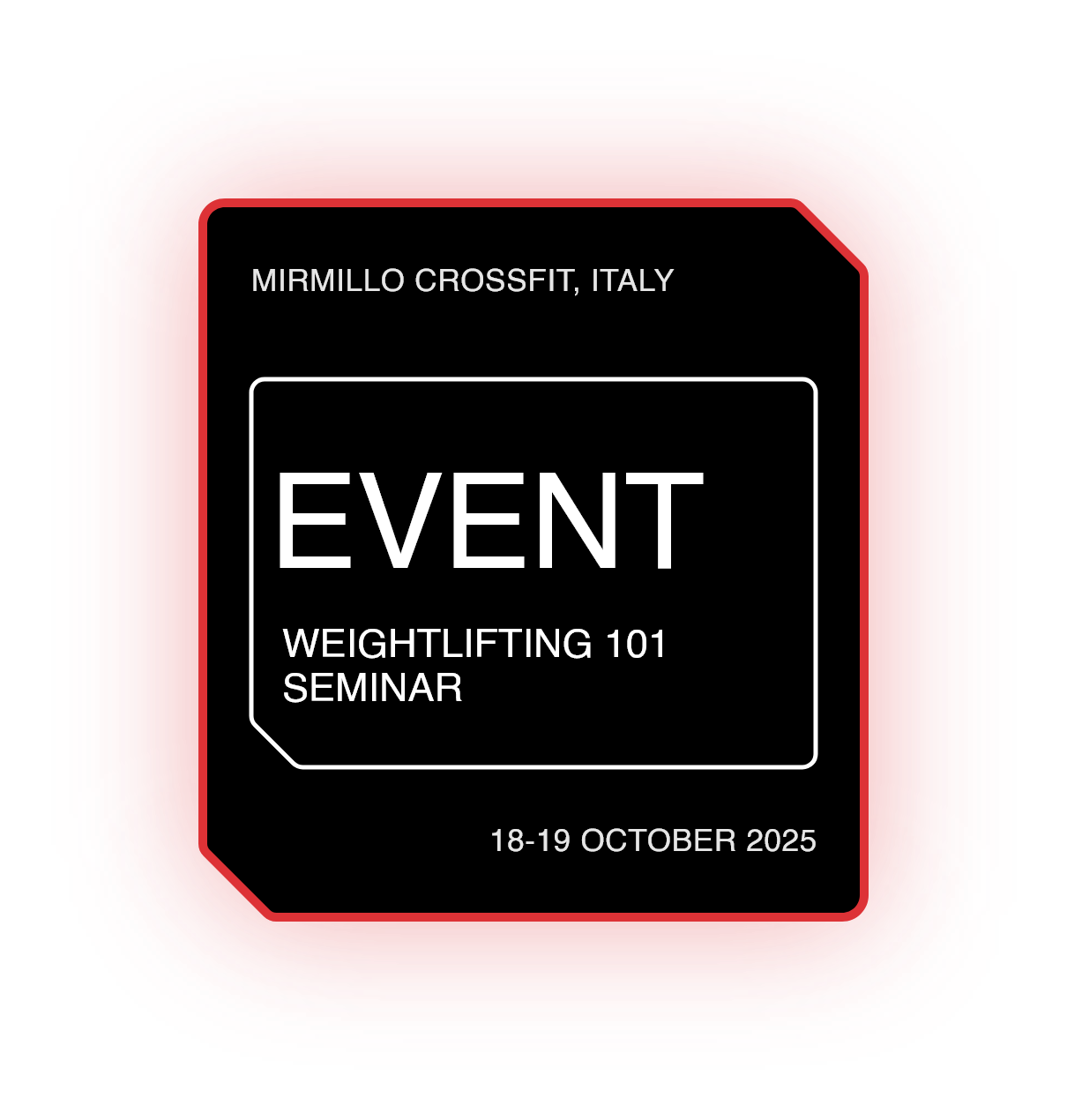 Weightlifting 101 Seminar - Rome, Italy